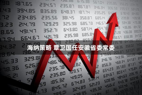 海纳策略 覃卫国任安徽省委常委