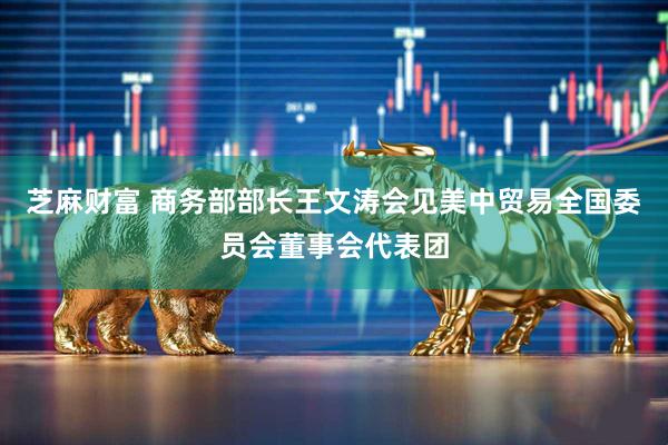 芝麻财富 商务部部长王文涛会见美中贸易全国委员会董事会代表团